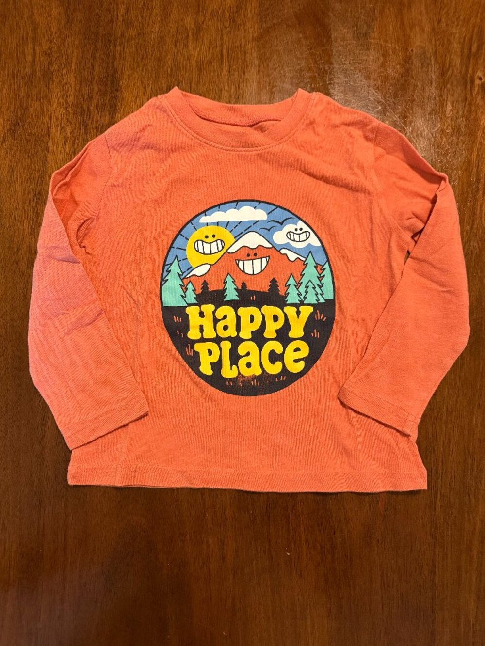 4T Happy Place Long Sleeve